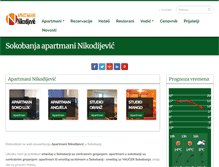 Tablet Screenshot of apartmaninikodijevic.com
